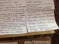 Activities that emerged out of changing civilisations.